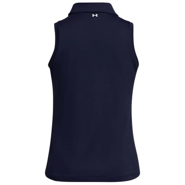 Under Armour Golf Ärmlös Piké För Kvinna Playoff  XL