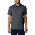 Miniatyrbillede 1 af 5: Columbia Kortærmet Poloshirt Tech Trail Grå M Mand