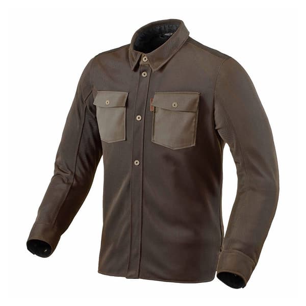 Revit Skjorte Tracer Air 2 Brun XL Mand