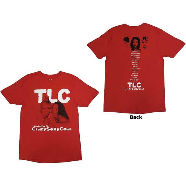 TLC Unisex T-Shirt: CeleBraTion Of CSC European Tour 2022 (Back Print & Ex-Tour) (Small)