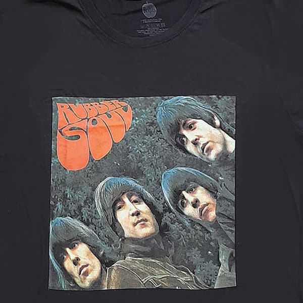 The Beatles Rubber Soul Album Boyfriend fit T Shirt