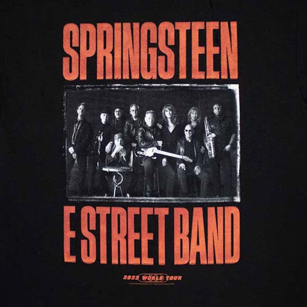 Bruce Springsteen Tour 2023 Band Photo T Shirt