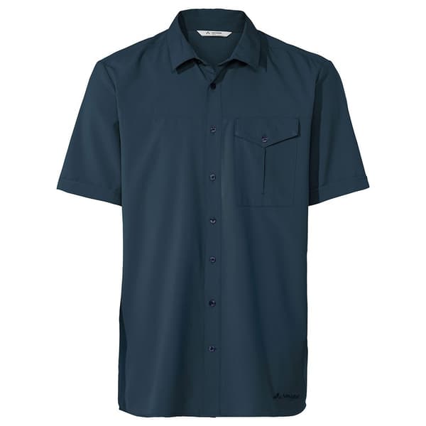 Vaude Lyhythihainen Paita Rosemoor Ii Sininen XL Mies