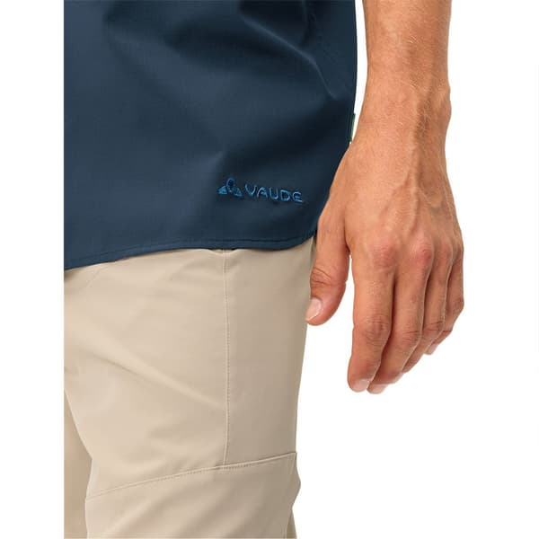 Vaude Lyhythihainen Paita Rosemoor Ii Sininen XL Mies