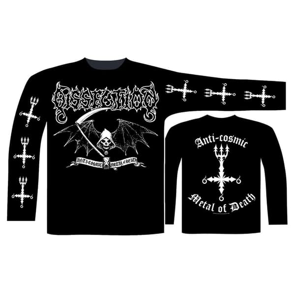 DISSECTION - REAPER LONG SLEEVE T-SHIRT (MEDIUM)