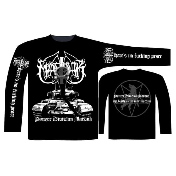 MARDUK - PANZER DIVISION LONG SLEEVE T-SHIRT (XX-LARGE)