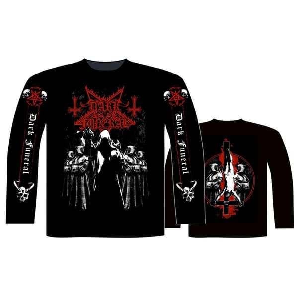 DARK FUNERAL - SHADOW MONKS LONG SLEEVE T-SHIRT (XX-LARGE)