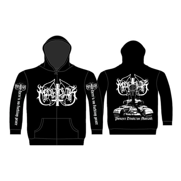 MARDUK PANZER DIVISION MARDUK ZIPPED HOODIE (MEDIUM) CDON