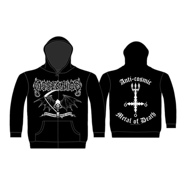 DISSECTION - REAPER ZIPPED HOODIE (MEDIUM)