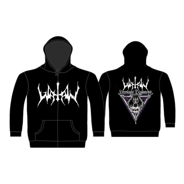 WATAIN - LAWLESS DARKNESS ZIPPED HOODIE (X-LARGE)