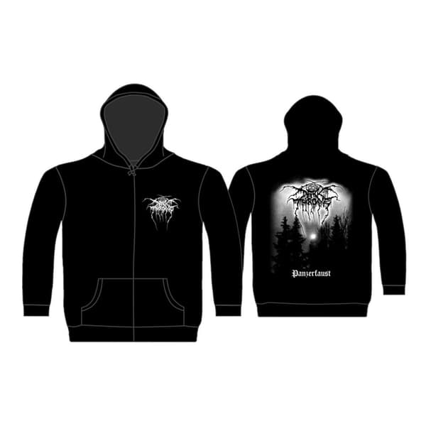DARKTHRONE - PANZERFAUST ZIPPED HOODIE (XX-LARGE)