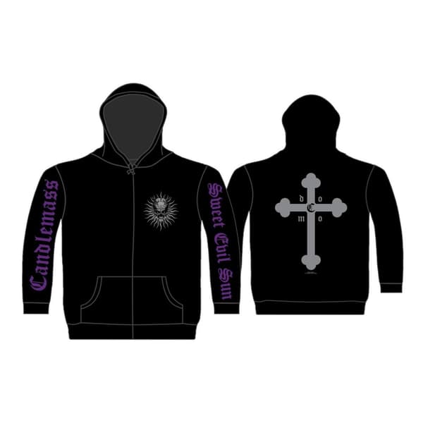 CANDLEMASS - SWEET EVIL SUN ZIPPED HOODIE (XX-LARGE)