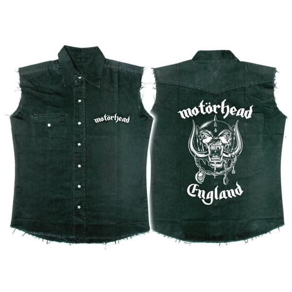 JEANSVÄST MOTORHEAD - ENGLAND (L)