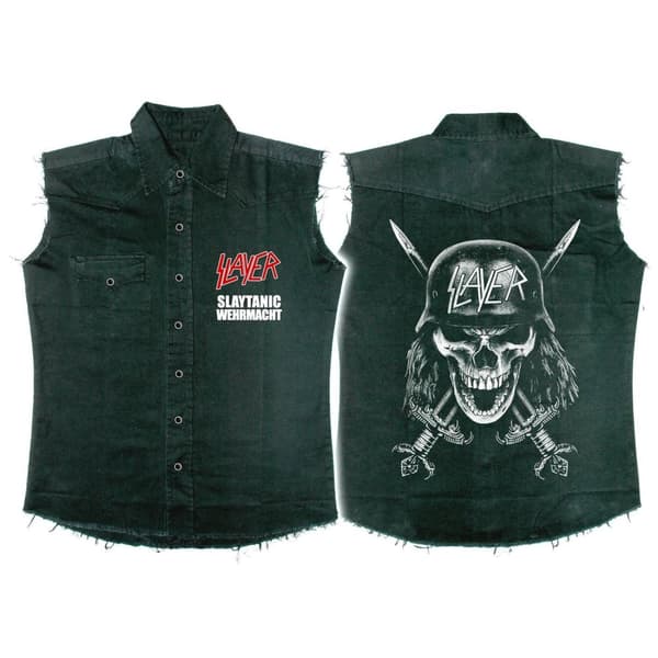 JEANSVÄST SLAYER - WEHRMACHT (XL)