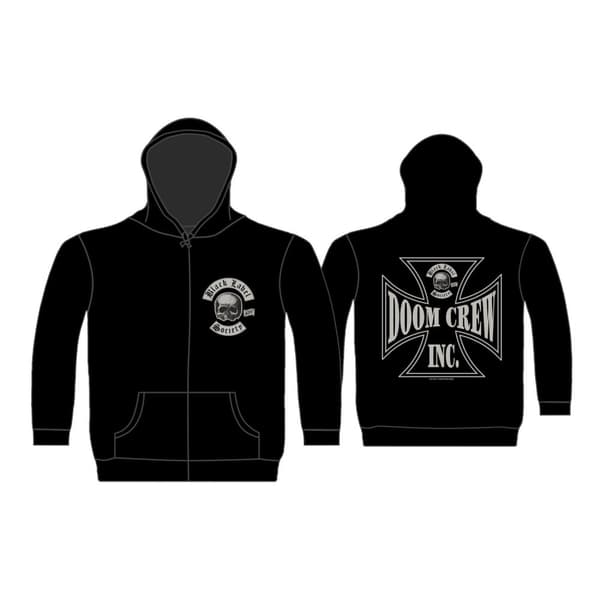 BLACK LABEL SOCIETY - DOOM CREW ZIPPED HOODIE (X-LARGE)