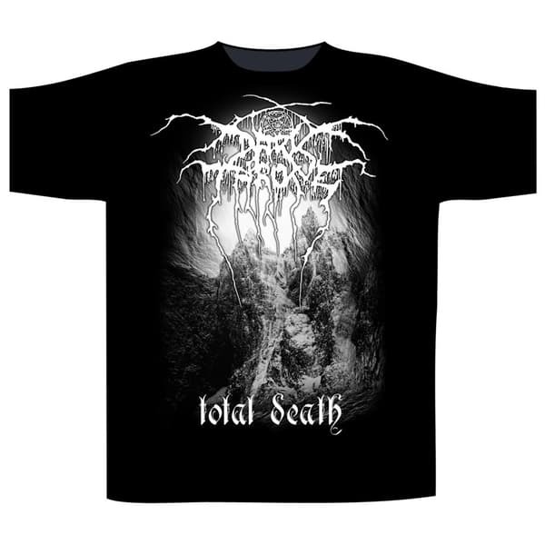 DARKTHRONE - TOTAL DEATH T-SHIRT (X-LARGE)