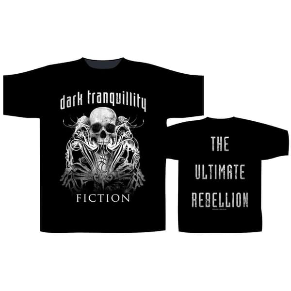 DARK TRANQUILITY - THE ULTIMATE REBELLION T-SHIRT (LARGE)