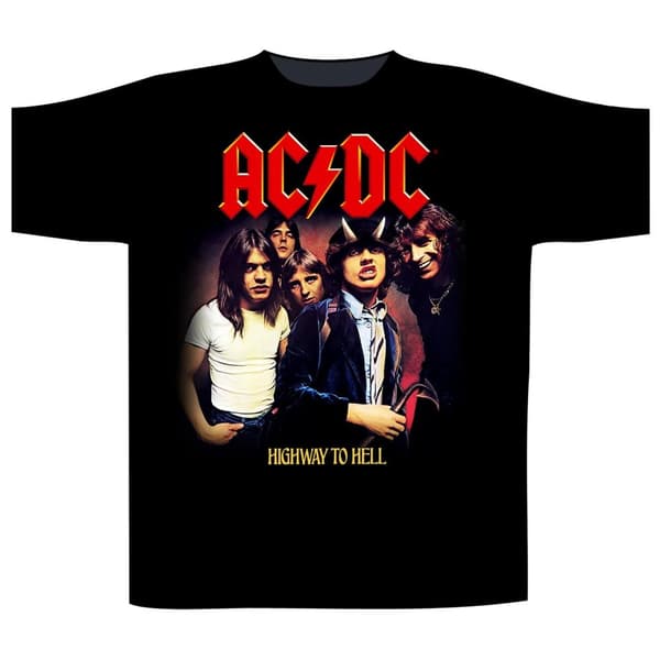 AC/DC - HIGHWAY TO HELL T-SHIRT (SMALL)