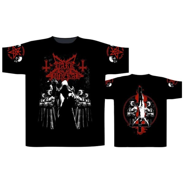 DARK FUNERAL - SHADOW MONKS T-SHIRT (LARGE)