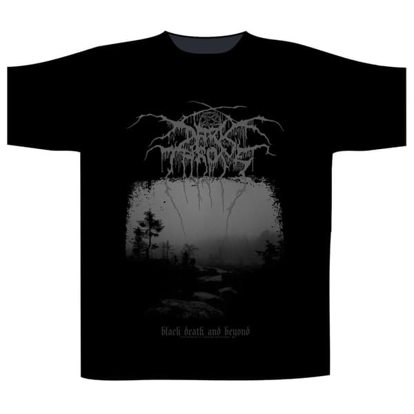DARKTHRONE - BLACK DEATH AND BEYOND T-SHIRT (LARGE)