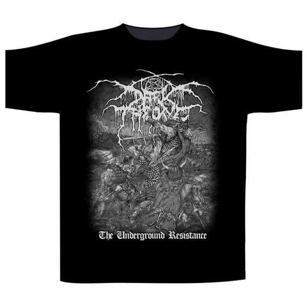 DARKTHRONE - THE UNDERGROUND RESISTANCE T-SHIRT (XX-LARGE)