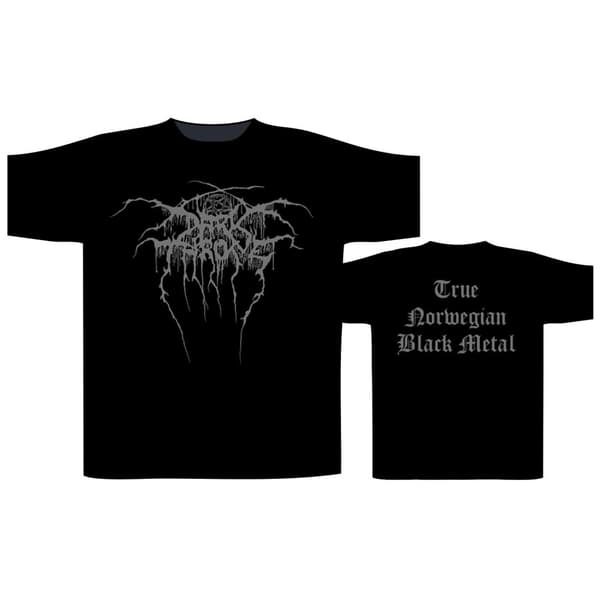 DARKTHRONE - TRUE NORWEGIAN BLACK METAL T-SHIRT (X-LARGE)