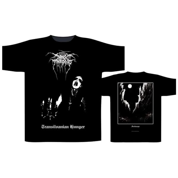 DARKTHRONE - TRANSILVANIAN HUNGER T-SHIRT (SMALL)