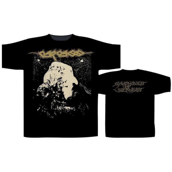 CARCASS - SYMPHONIES OF SICKNESS T-SHIRT (MEDIUM)