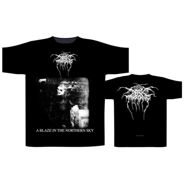 DARKTHRONE - A BLAZE IN THE NORTHERN SKY T-SHIRT (LARGE)