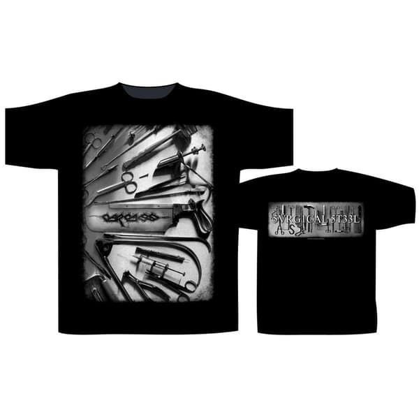 CARCASS - SURGICAL STEEL T-SHIRT (LARGE)