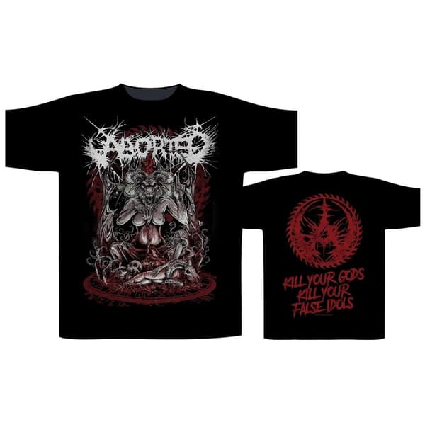 ABORTED - BAPHOMET T-SHIRT (XX-LARGE)