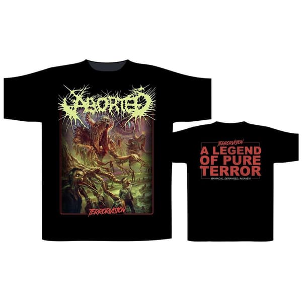 ABORTED - TERRORVISION T-SHIRT (X-LARGE)