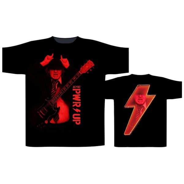 AC/DC - ANGUS PWR UP T-SHIRT (X-LARGE)