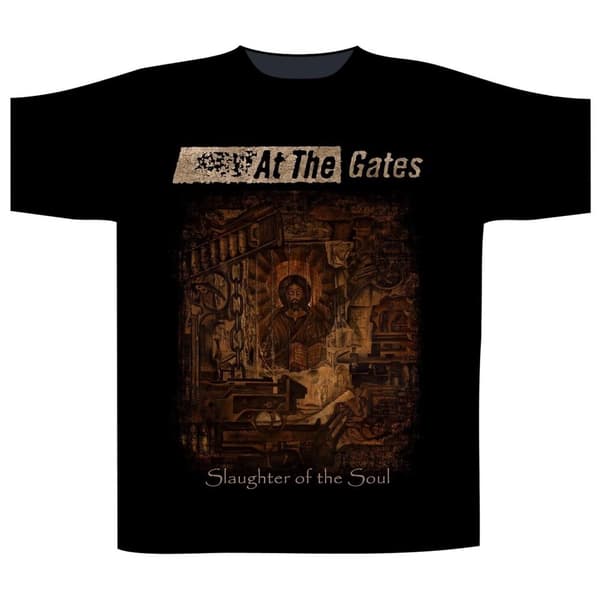 AT THE GATES - SLAUGHTER OF THE SOUL T-SHIRT (SMALL)