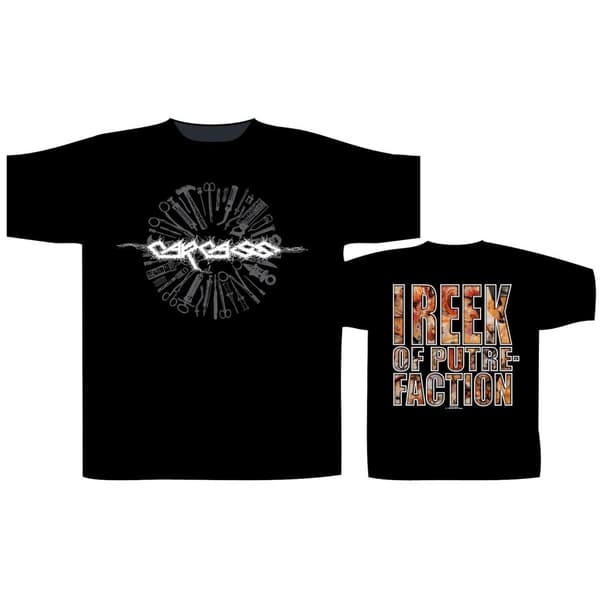 CARCASS - I REEK OF PUTREFACTION T-SHIRT (XX-LARGE)