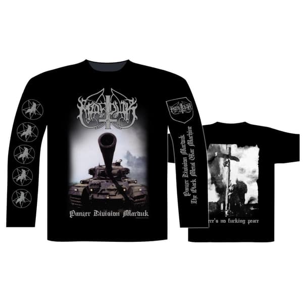 MARDUK - PANZER DIVISION 20TH ANNIVERSARY LONG SLEEVE T-SHIRT (SMALL)