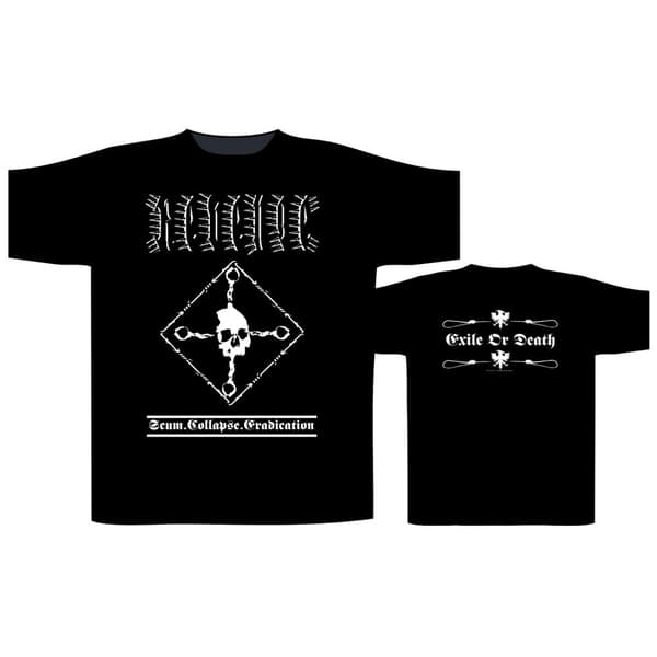 REVENGE - SCUM COLLAPSE ERADICATION T-SHIRT (MEDIUM)