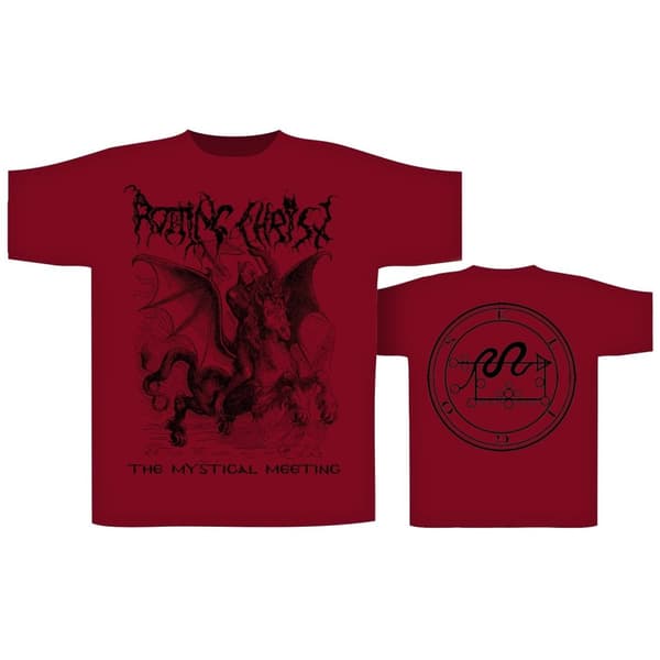 ROTTING CHRIST - MYSTICAL MEETING T-SHIRT (XX-LARGE)