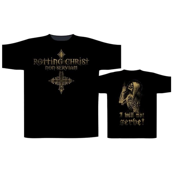 ROTTING CHRIST - NON SERVIAM T-SHIRT (XX-LARGE)