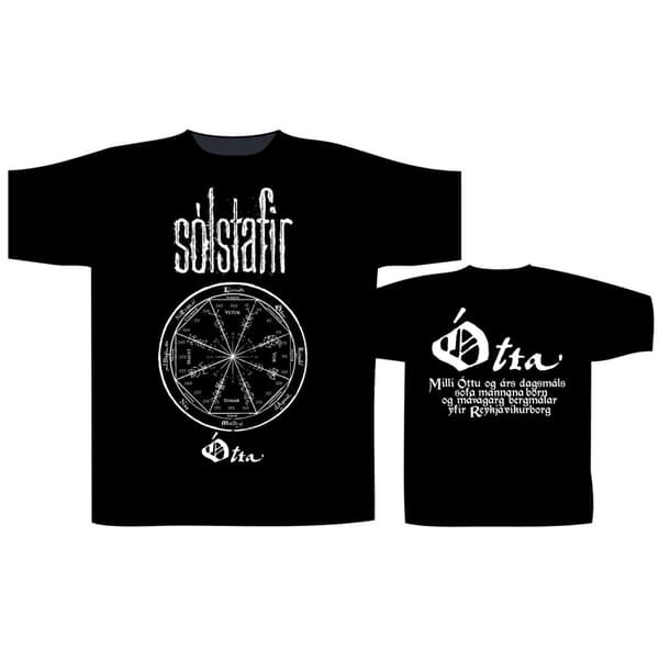 SOLSTAFIR - OTTA / EYKTARGRAM T-SHIRT (SMALL)