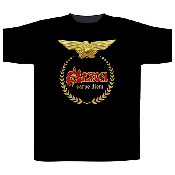 SAXON - CARPE DIEM T-SHIRT (MEDIUM)