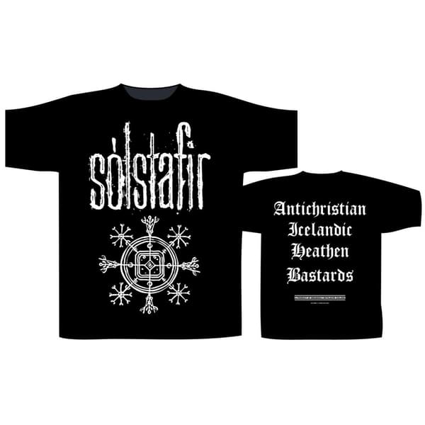 SOLSTAFIR - ICELANDIC HEATHEN BASTARDS T-SHIRT (LARGE)