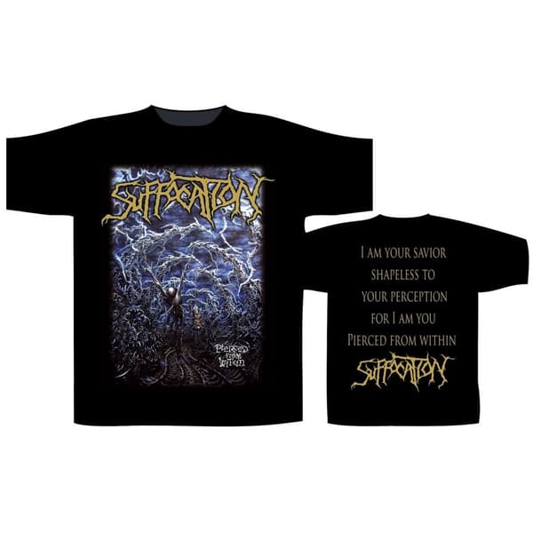 SUFFOCATION - PIERCED FROM WITHIN T-SHIRT (SMALL)
