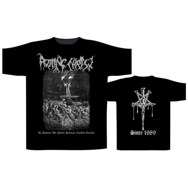 ROTTING CHRIST - IN NOMINE DEI NOSTRI T-SHIRT (LARGE)