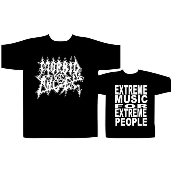 MORBID ANGEL - EXTREME MUSIC T-SHIRT (LARGE)