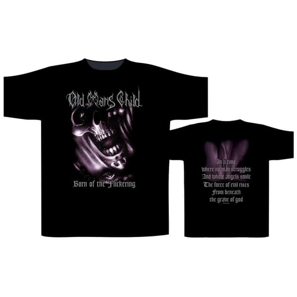 OLD MAN'S CHILD - BORN OF THE FLICKERING T-SHIRT (X-LARGE)