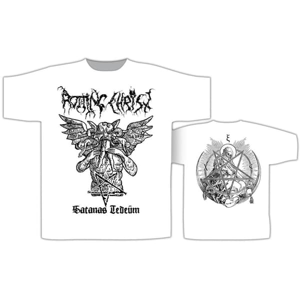 ROTTING CHRIST - SATANAS TEDEUM T-SHIRT (LARGE)