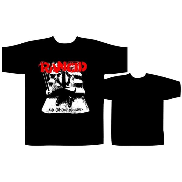 RANCID - WOLVES T-SHIRT (X-LARGE)