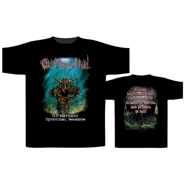OLD MAN'S CHILD - ILL NATURED SPIRITUAL INVASION T-SHIRT (XX-LARGE)