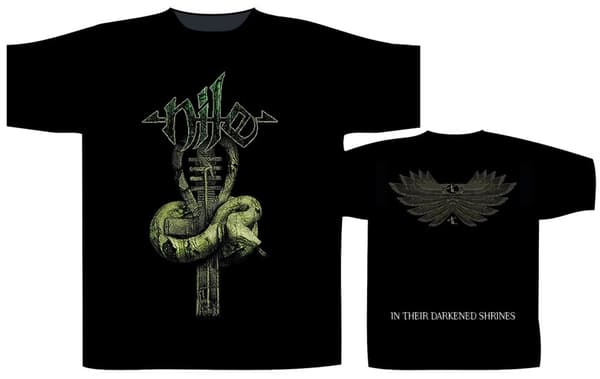 NILE - DARKENED SHRINES T-SHIRT (X-LARGE)